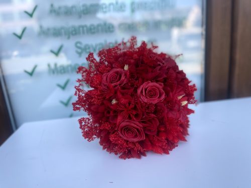 Buchet Mireasa Rosu