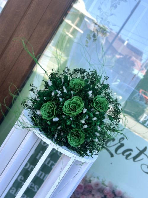 Buchet Mireasa Verde